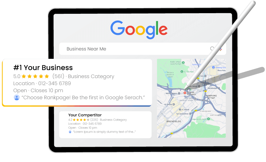 Local SEO Agency pack (or Map Pack)