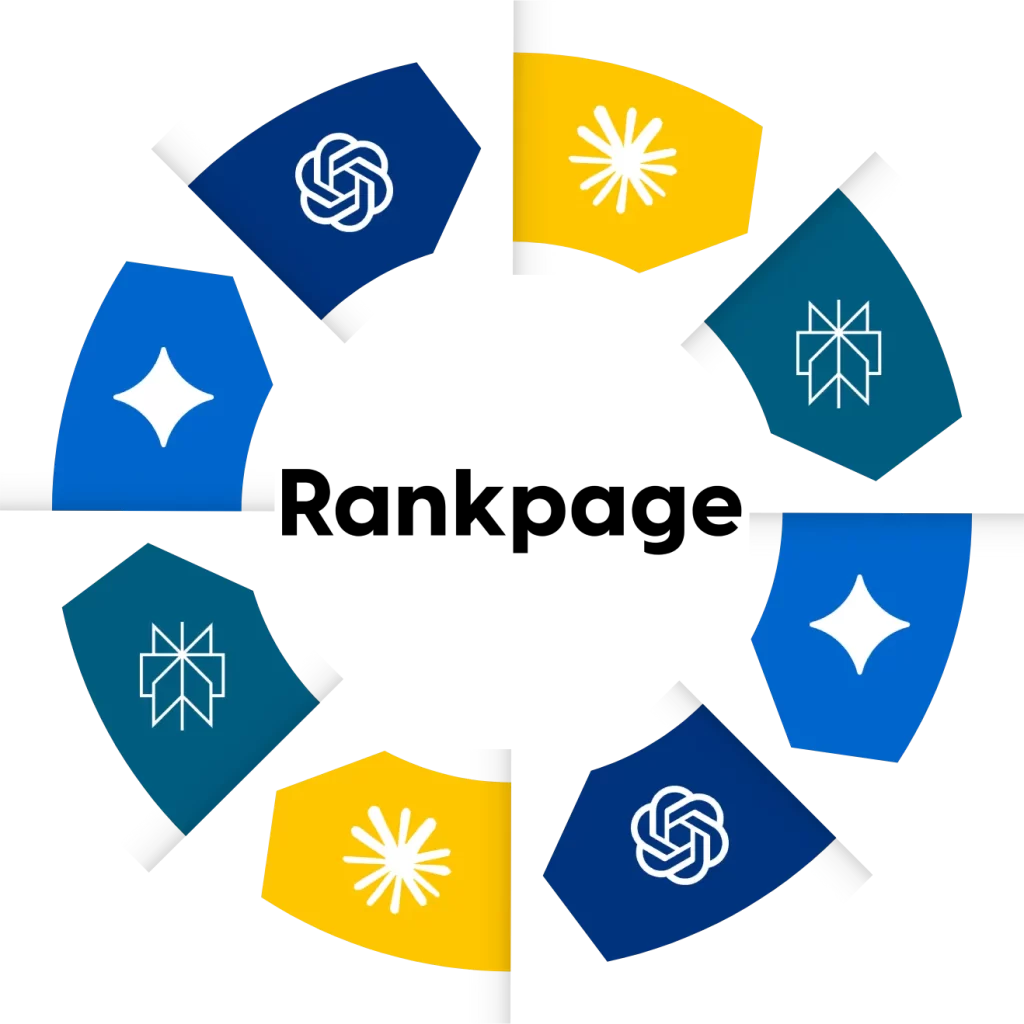 Popular AI Models Logo including Gemini, ChatGPT, Perplexity and Claude